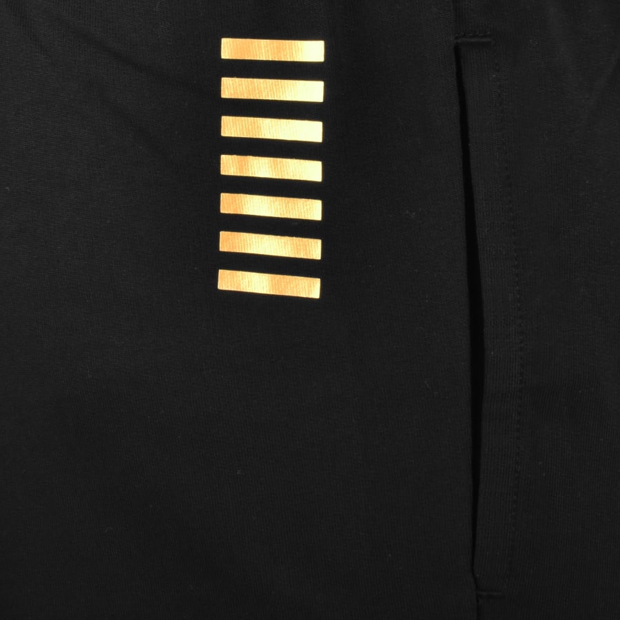 EA7 Emporio Armani Logo Tracksuit Black